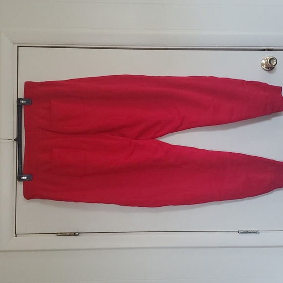 Fashion Nova Red Relaxed Fit Jogger Sweatpants, 2x - Picture 5 of 8